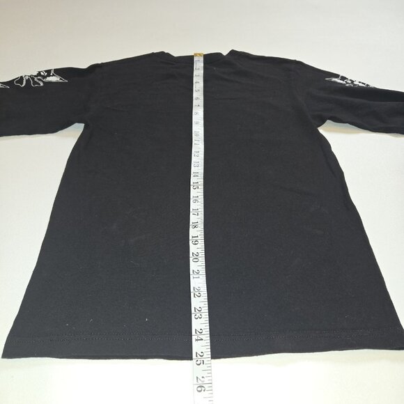 Vintage Dog Years Skate Drift Die Long Sleeved Black Tee Mens Small Graphic USA - Picture 7 of 7